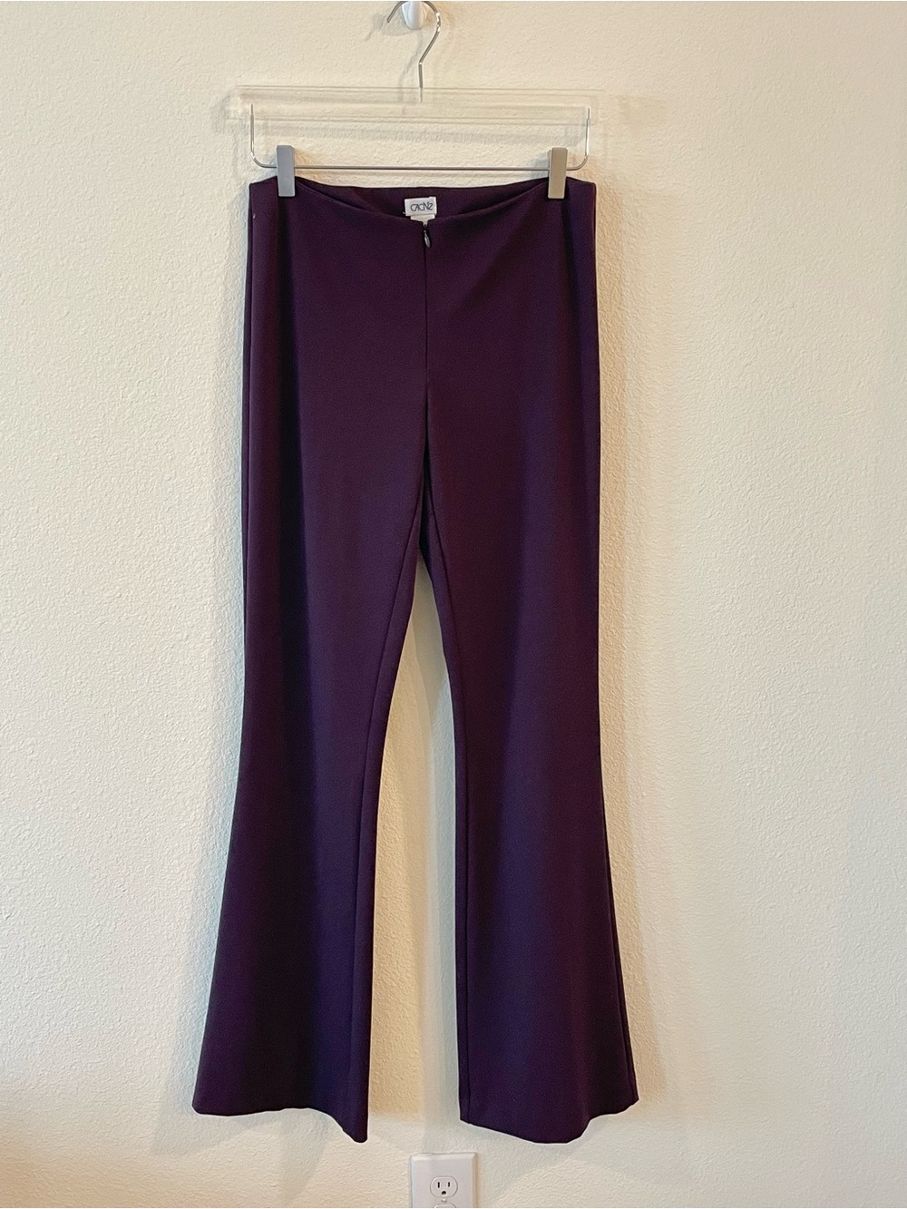 Vintage Cache Purple Flare Leg Pants